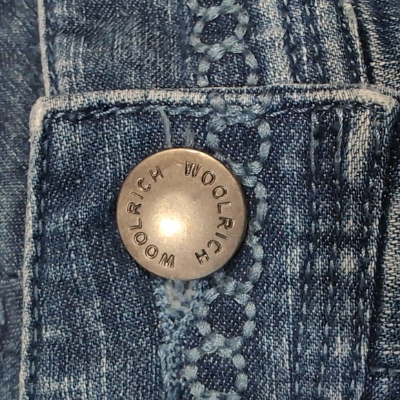 Woolrich women's vintage denim skirt size 8 - Picture 12 of 13
